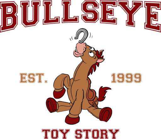 Disney Toy Story Bullseye Design - DTF Ready To Press - DTF Center 