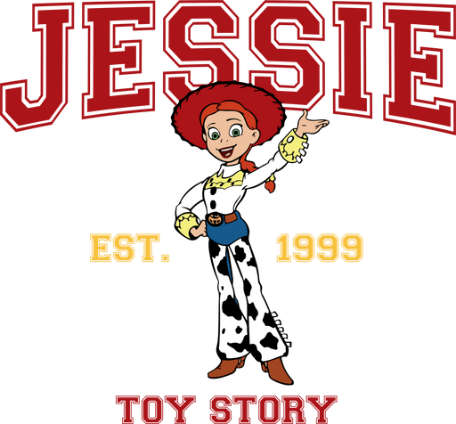 Disney Toy Story Jessie Design - DTF Ready To Press - DTF Center 