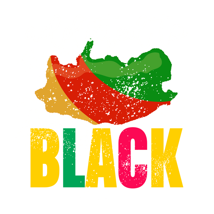 Juneteenth Black Design - DTF Ready To Press