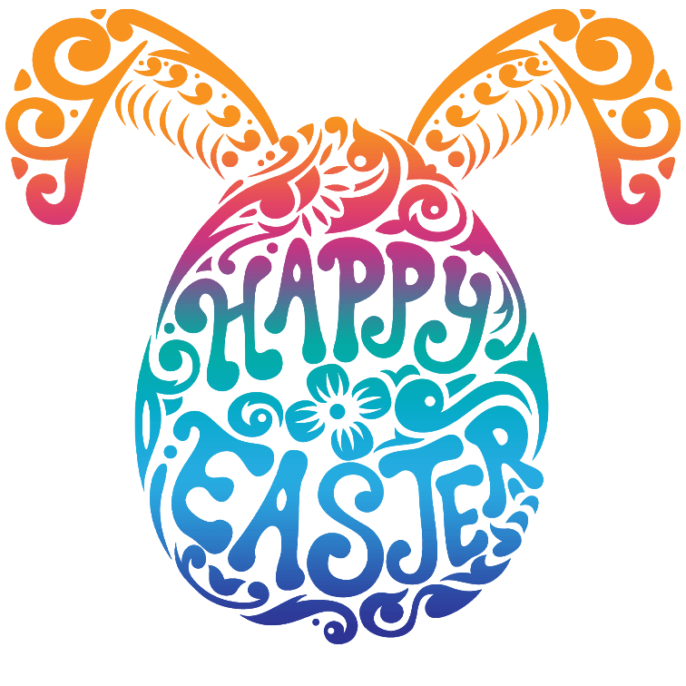 Happy Easter Design - DTF Ready To Press