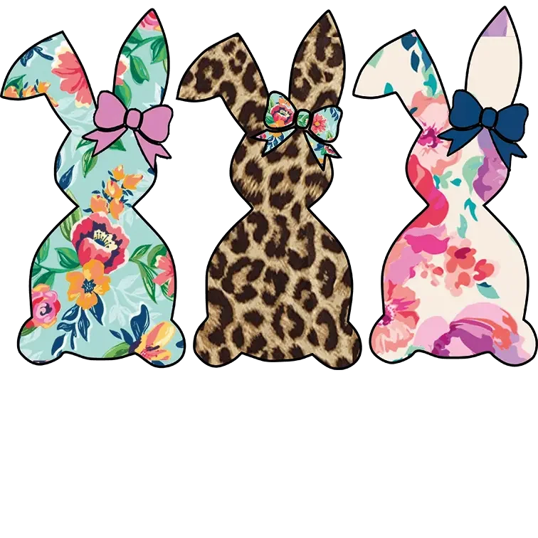 Easter Bunny Design - DTF Ready To Press