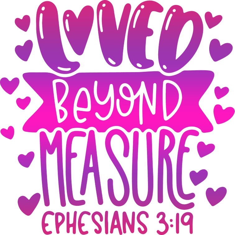 Beyond Measure Valentine's Day Design - DTF Ready To Press