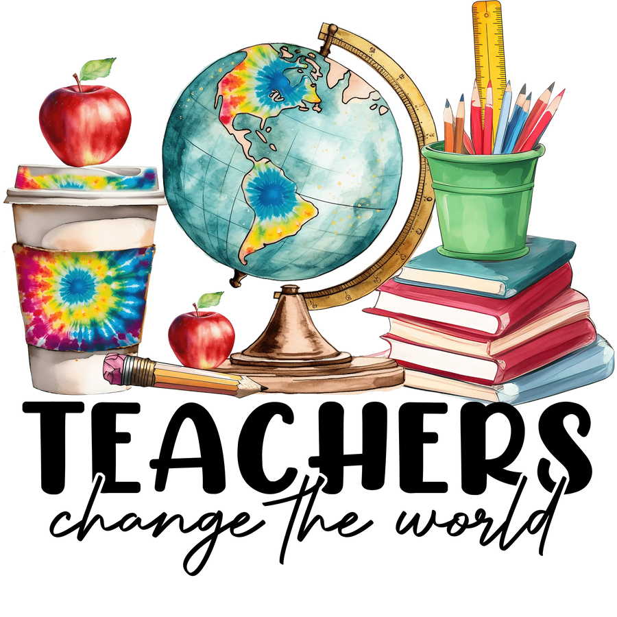 Teachers Design - DTF Ready To Press