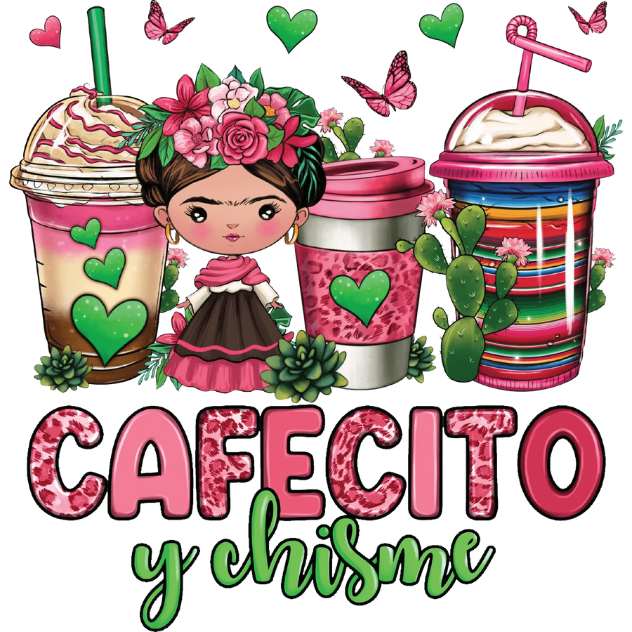 Cafecito Design - DTF Ready To Press