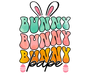 Bunny Babe Easter Design - DTF Ready To Press - DTF Center 