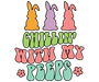 Chillin With My Peeps Easter Cute Bunny Design - DTF Ready To Press - DTF Center 