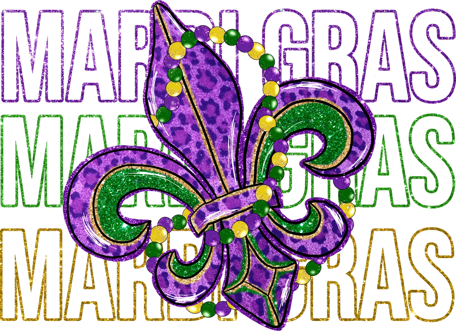 Fasching Karneval Design - DTF Bügelfertig