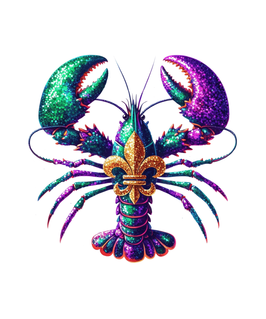 Mardi Gras Crap Design - DTF Ready To Press